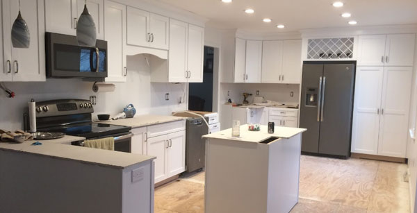 renovated kitchen
